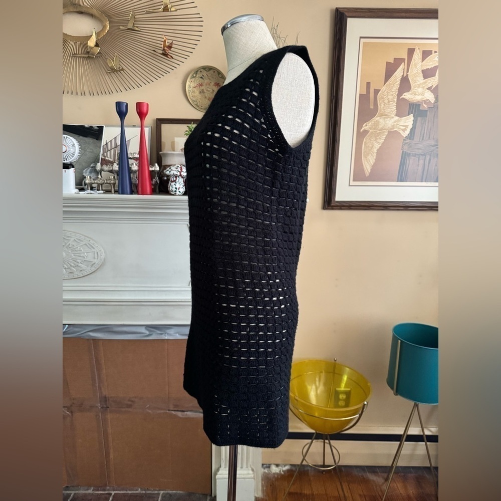 MADELEINE THOMPSON Alexia crochet-knit wool and cashmere-blend mini dress M - Picture 9 of 16